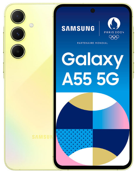 SAMSUNG GALAXY A55 5G 8GB/256GB 6,6" EU Lemon