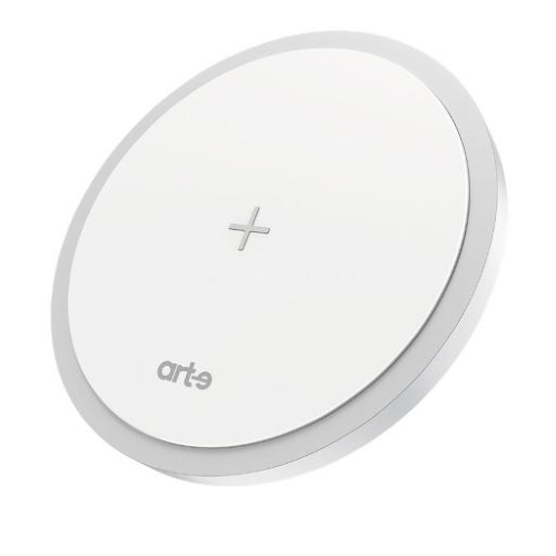 Caricabatteria wireless 15W bianco serie Radiant