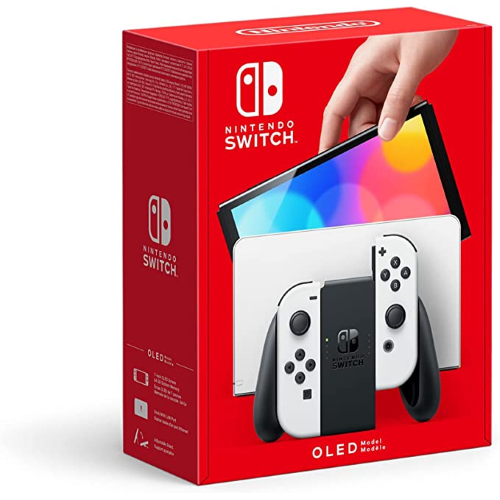 NINTENDO SWITCH OLED 64GB 7" BIANCO/NERO 045496453435