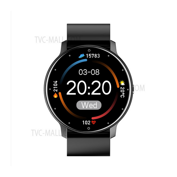 Orologio Smartwatch ZL02D nero black schermo 1.28" touchscreen fitness Bluetooth